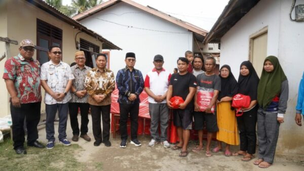 Korban Kebakaran di Tuladenggi Terima Bantuan Pemprov Gorontalo