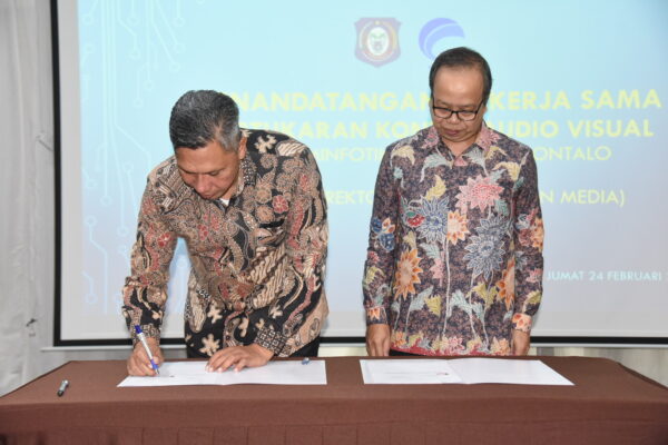 Diskominfotik Gorontalo Jalin Kolaborasi dengan GPRTV Terkait Pengelolaan Konten