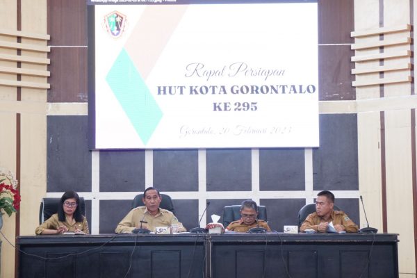 Persiapan Hari Jadi Kota Gorontalo ke 295, Pemerintah Hadirkan Beragam Kegiatan