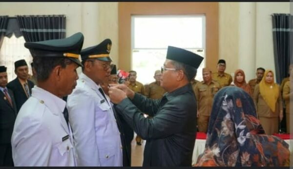 Pesan Bupati Gorut Usai Lantik Pejabat Pemda Gorontalo Utara