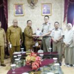 Bupati Thariq Terima Kunjungan Kepala Badan Pertahanan yang Baru
