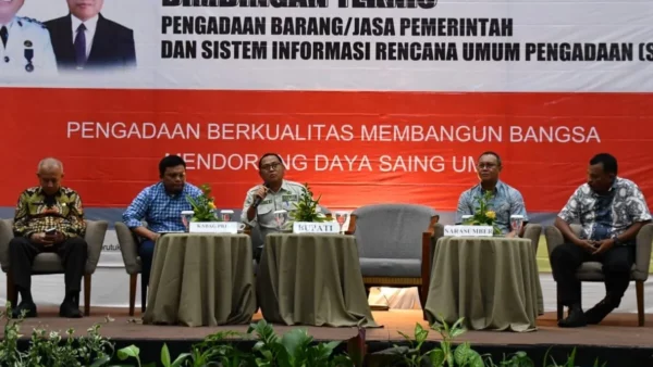 Pemda Gorut Wujudkan Pengadaan Barang Jasa Berkualitas Lewat Bimtek