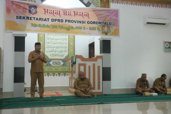 Sekretariat DPRD Provinsi Gorontalo Gelar Halal Bihalal