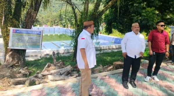 Halid Tangahu Nilai Proyek Sauna dan Food Court di Desa Lombongo Kurang Profesional