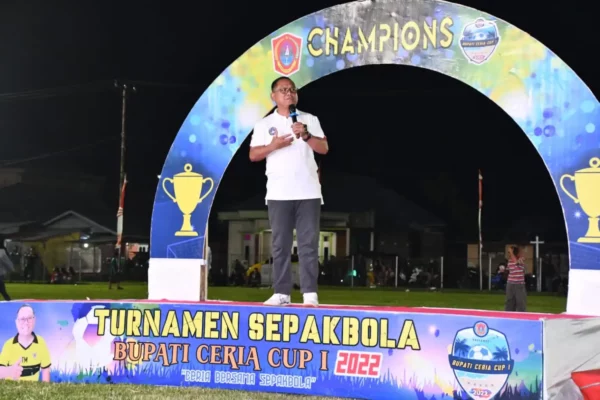 Pemkab Gorut Kembali Gelar Turnamen Sepak Bola Bupati Ceria Cup 2
