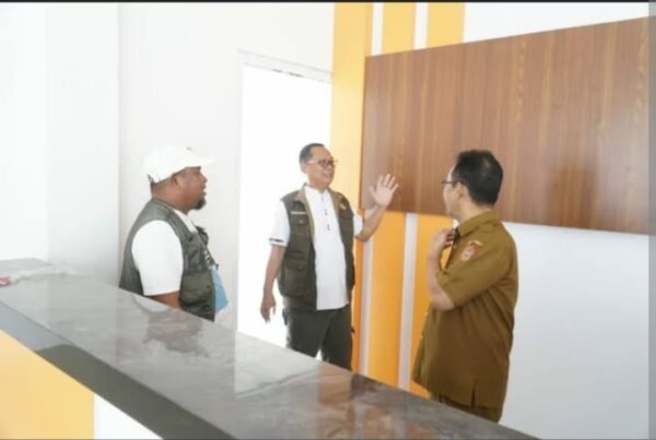 Thariq Modanggu Tinjau Pembangunan Rumah Sakit Pratama