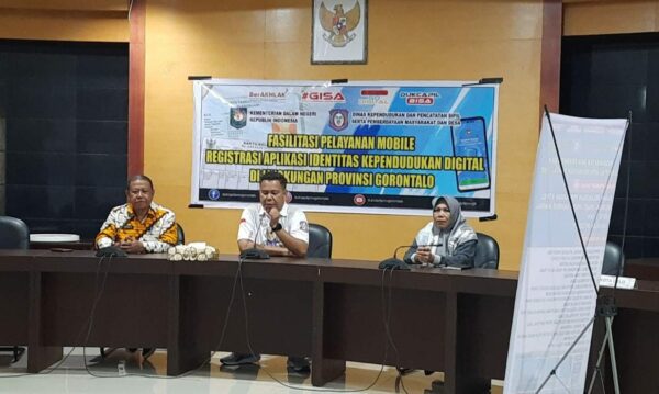 Dukcapil Sosialisasikan IKD di Jajaran OPD Provinsi Gorontalo