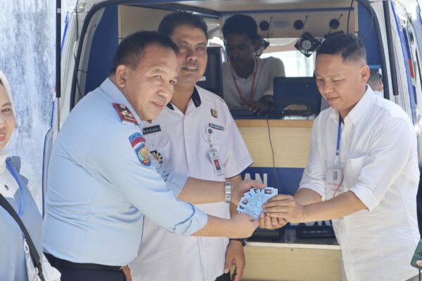 Lapas Kelas IIA Gorontalo Melakukan Perekaman KTP-el Warga Binaan