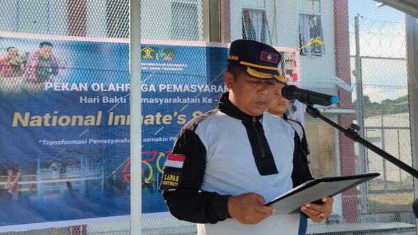 Peringati HBP Ke-59, Lapas Pohuwato Buka Pekan Olaraga Antar WBP dan Petugas