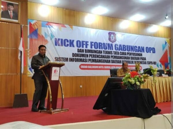 Penjabat Sekdaprov Gorontalo Buka Bimtek SIPD
