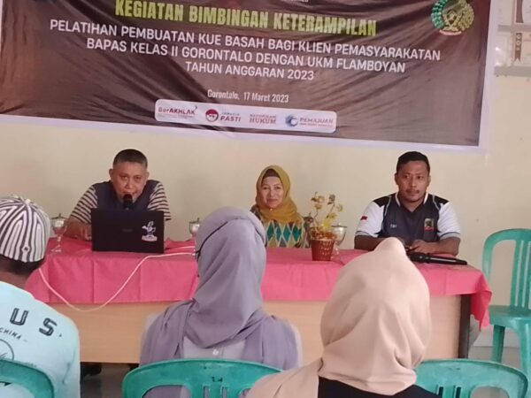 Kerja Sama Bapas dan UMKM Flamboyan, Gelar Bimbingan Keterampilan