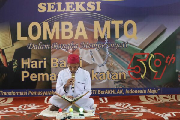 Dua Napi Lapas Pohuwato Ikut Serta Dalam Gelar Seleksi MTQ