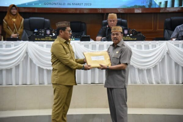Penjagub Gorontalo Laporkan LKPJ 2022