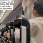 Viral! Penumpang Super Air Jet Kepanasan