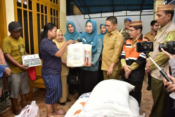 PKK Provinsi Gorontalo Bantu Balita Hidrosefalus Korban Kebakaran