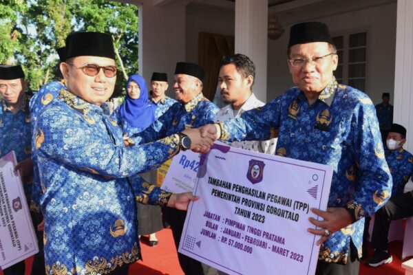 R67,6 Miliar Hak ASN Pemprov Cair Dorong Perputaran Ekonomi Gorontalo