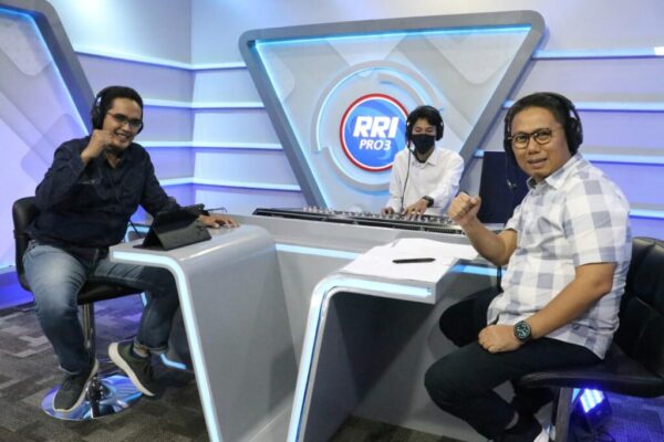 Dialog RRI Jakarta, Penjagub Sampaikan  Gorontalo Tuan Rumah AMFC 2023