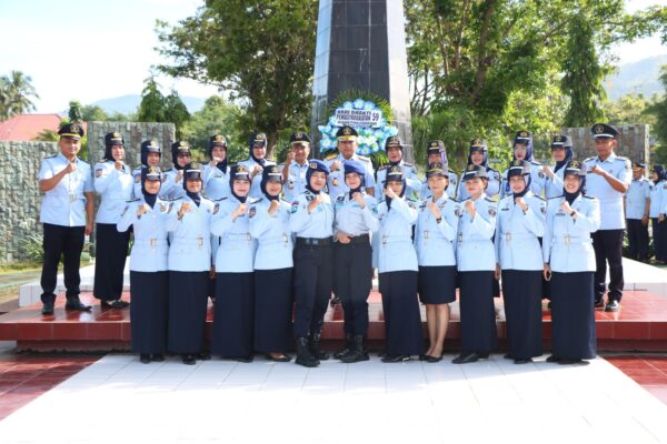 Lapas Perempuan Laksanakan Upacara Tabur Bunga Peringati HBP Ke-59