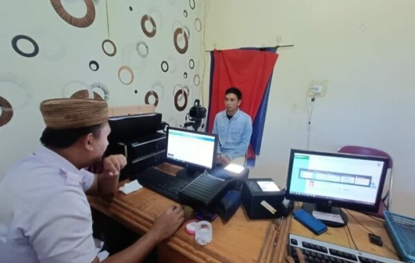 Warga Binaan Lapas Pohuwato Lakukan Perekaman KTP-EL Di Dukcapil