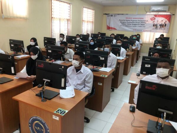 Bupati Thariq himbau Ujian Seleksi Kompotensi CP3K Teknisi Gorontalo Utara 2023 berjalan lancar