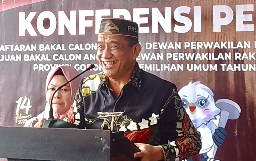 Syarif Mbuinga Daftar DPD RI : Saya Disini Karena Dukungan Kalian Semua