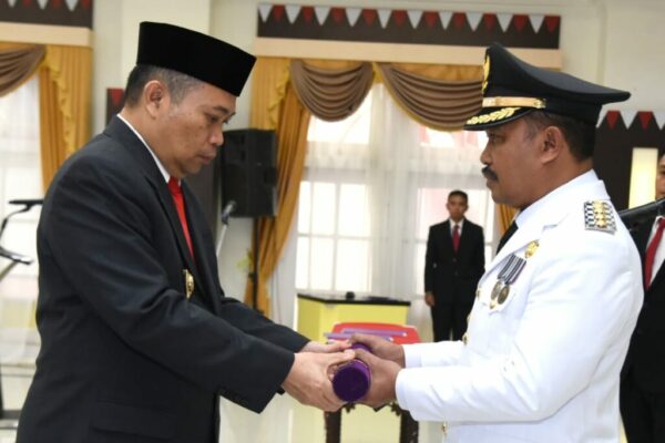 Sherman Moridu Dilantik sebagai Penjabat Bupati Boalemo