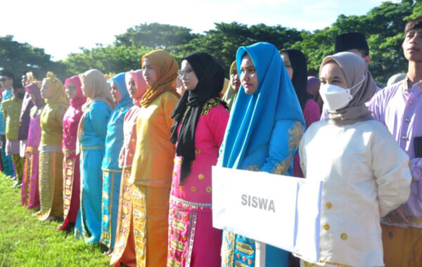 Upacara Hardiknas di Gorontalo Berlangsung Semarak