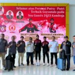 Pemprov Gorontalo Sambut Dua Atlet Peraih Medali Sea Games Kamboja