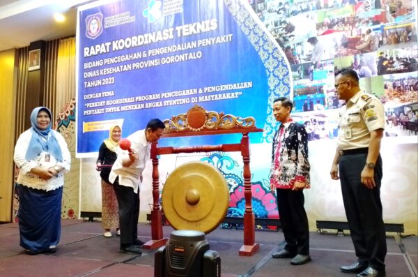 Dinas Kesehatan Gorontalo Gelar Rakontek P2P