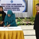 Jabatan Ketua TP PKK Gorontalo Diserahkan Gamaria ke Fima Agustina