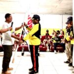 Dari ujung Tolinggula Sampai Atinggola Bendera Pataka Perjuangan Komite Pembentukan/Pengawal Hiasi Bumi Gorontalo Utara Diusia Ke-16