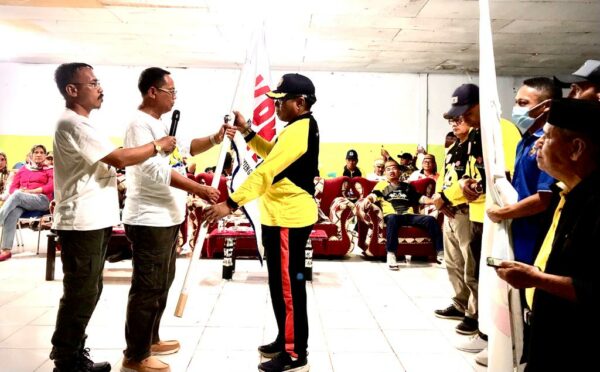 Dari ujung Tolinggula Sampai Atinggola Bendera Pataka Perjuangan Komite Pembentukan/Pengawal Hiasi Bumi Gorontalo Utara Diusia Ke-16
