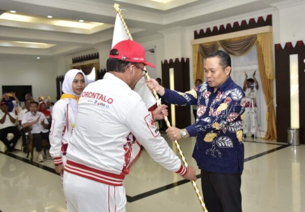Pesan Khusus Penjagub Untuk Kontingen PMR Gorontalo Ikut Jumbara Nasional