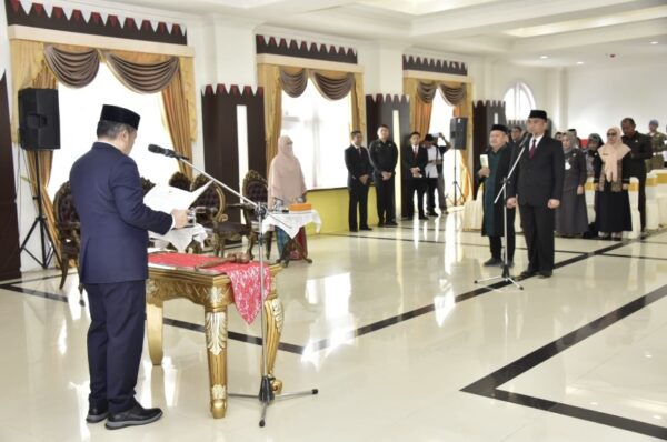 Budiyanto Sidiki Dilantik Jadi Penjabat Sekdaprov Gorontalo