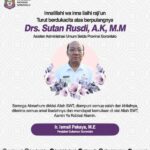 Sutan Rusdi Wafat, Penjagub Gorontalo Sampaikan Ucapan Duka