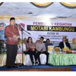 Ikut “Motabi Kambungu” di Sumalata Timur, Penjagub Bawa Bantuan Rp2 Miliar