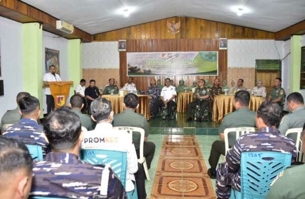 Korem Nani Wartabone Gelar Donor Darah Sambut HUT Kodam XIII/Merdeka