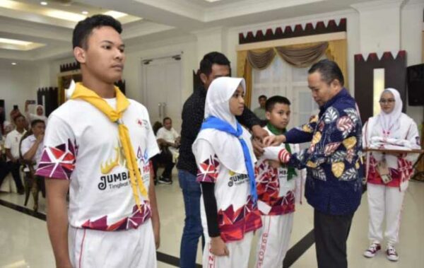 60 PMR Gorontalo Dilepas Ikut Jumbara Nasional IX