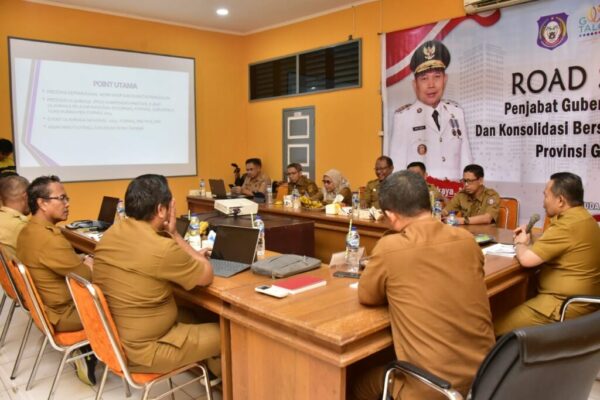 Arahan Penjagub Gorontalo Saat Rakor dengan Dispora