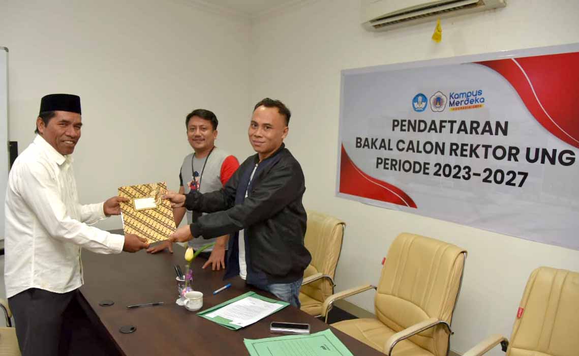 Hari Terakhir Pendaftaran, Udin Hamim Jadi Balon Rektor UNG Ketujuh
