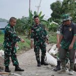 Dansatgas Pantau Lokasi TMMD Ke-117 Minta Kekompakan Terus Terjaga