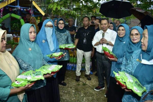 Semangat Dasawisma Jaga Ketahanan Pangan Diapresiasi Penjagub Gorontalo