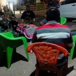 Jalin Keakraban Anggota Satgas TMMD Ngopi Bersama Warga