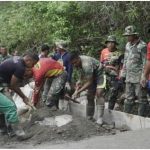 Kerja Keras, Satgas TMMD ke 117 Wujudkan Mimpi Masyarakat Desa