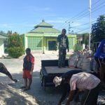 Material Untuk Jambanisasi Terus Didatangkan ke Lokasi TMMD 117 Tahap II