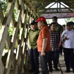 Pemprov Gorontalo Renovasi Jembatan Kayu Desa Buti
