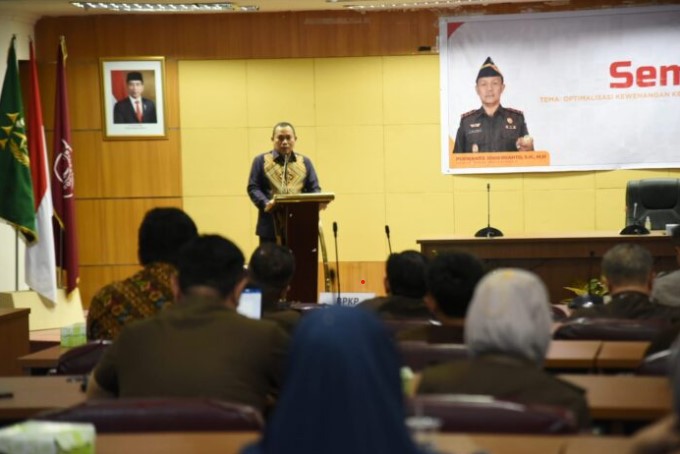 Penjagub Gorontalo Apresiasi Seminar NAsional Hari Bhakti Adhyaksa