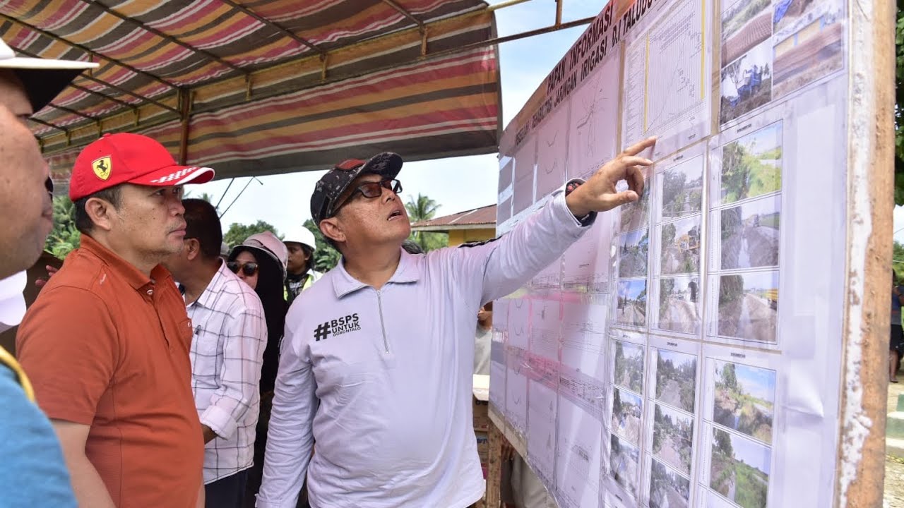 Penjagub Gorontalo Tinjau Beberapa Infrastruktur di Boalemo dan Pohuwato