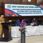 Perubahan KUA-PPAS 2023 Disampaikan ke DPRD Provinsi Gorontalo