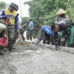Tak Kenal Libur, Program TMMD Ke-117 Terus Berjalan